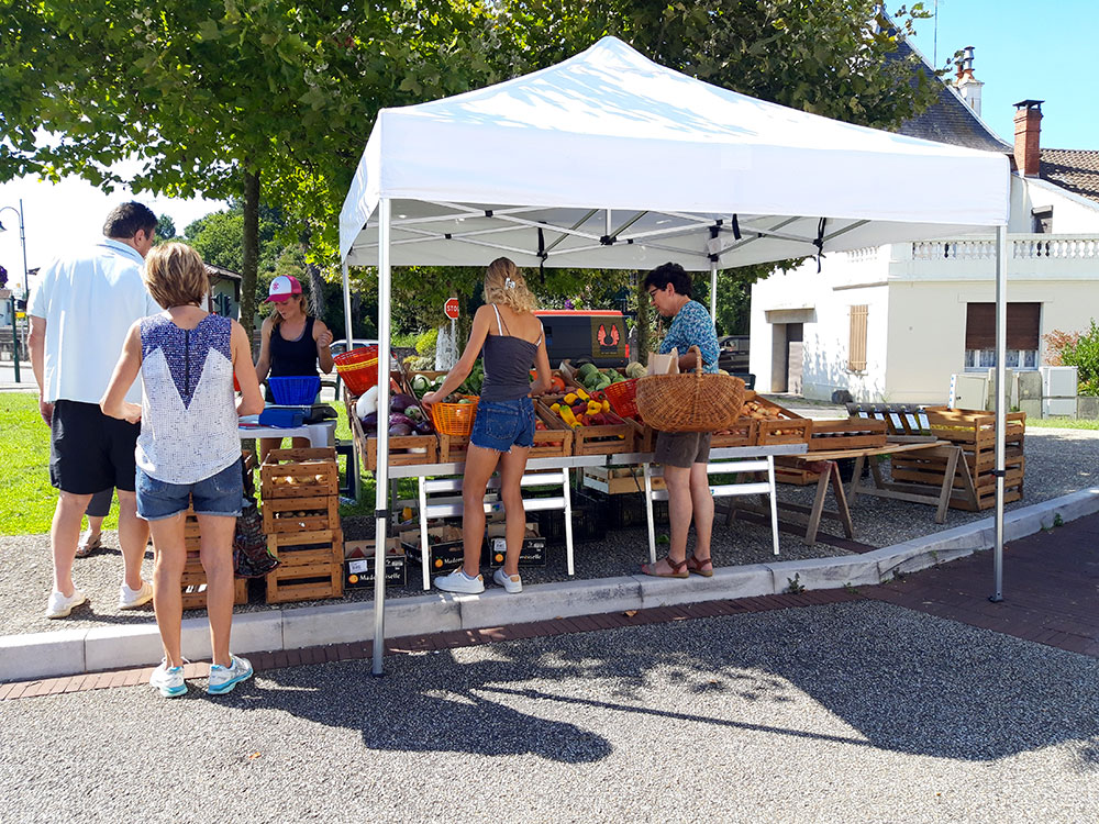 Marché de Magescq tous les jeudis